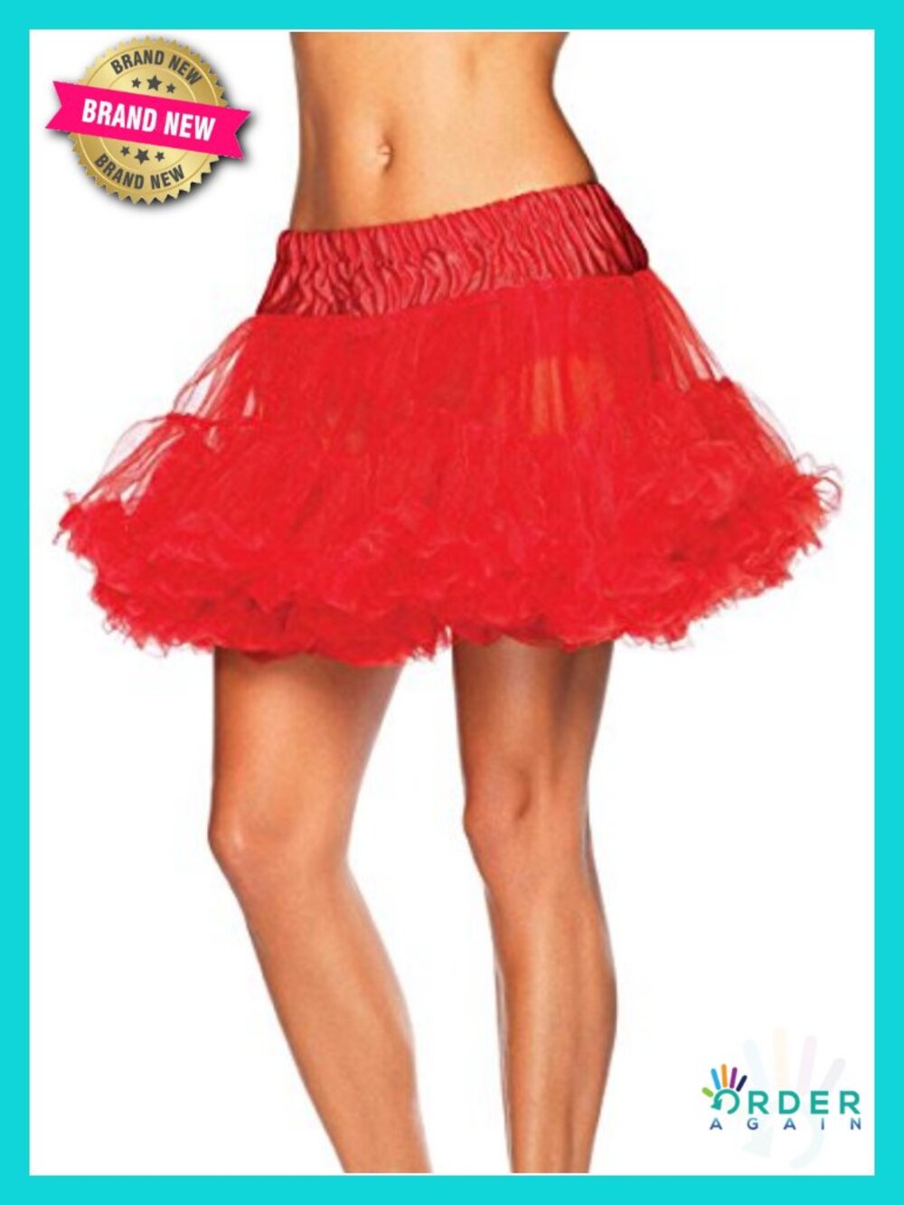 Layered Tulle Petticoat Fluffy Costume Skirt Tutu